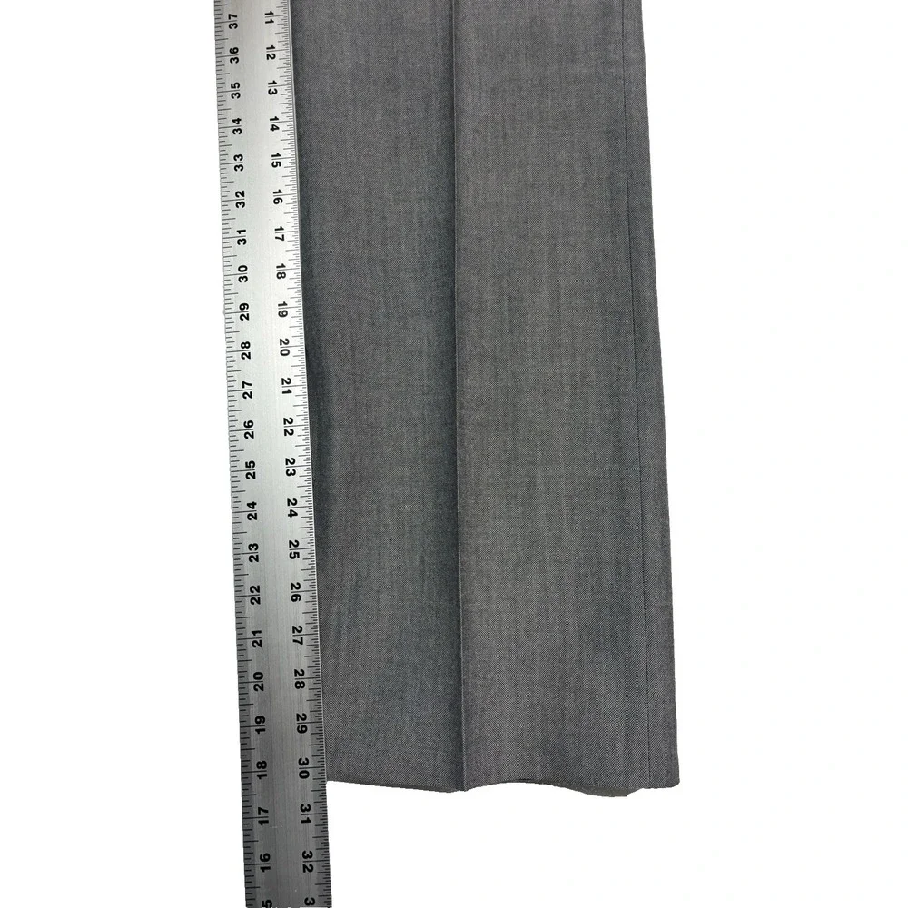 vtg Alexandre UK Bespoke Custom 38S 29x30 Gray Nailhead Tweed 2pc Pant Suit